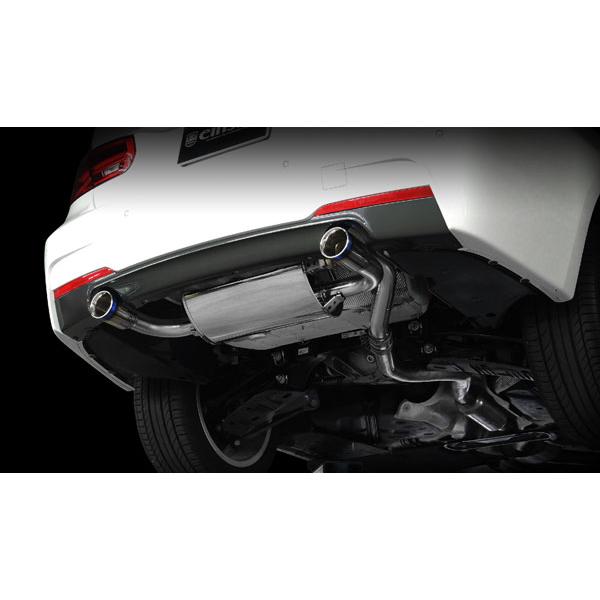 柿本改 einsatz s-622 マフラー ブラッククロームテール E6B3022B BMW 4シリーズ グランクーペ (F36)