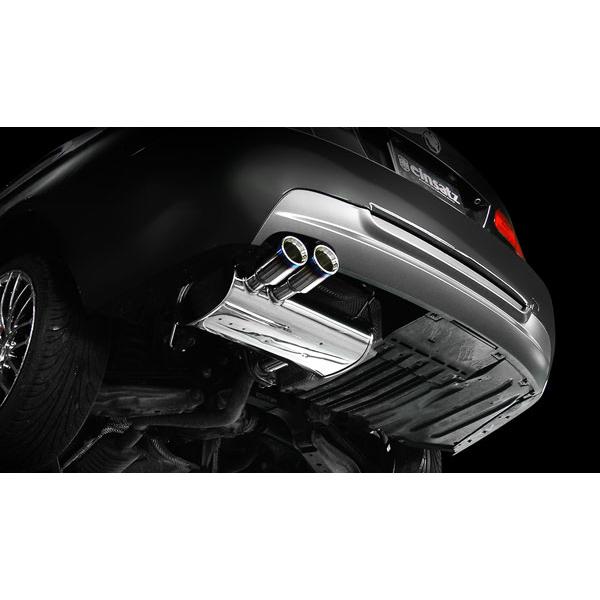 柿本改 einsatz s-622 マフラー ブラッククロームテール E6C3008B BMW 3シリーズ クーペ (E92) ABA-WA20 N46B20B