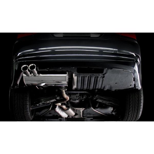 柿本改 einsatz s-622 マフラー ブラッククロームテール E6C3018B BMW 3シリーズ ワゴン (E91) ABA-VR20 N46B20B