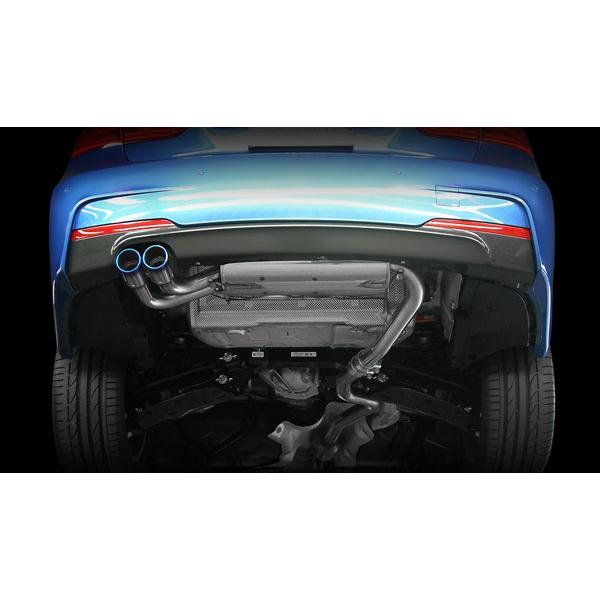 柿本改 einsatz s-622 マフラー ブラッククロームテール E6G3013B BMW 4シリーズ クーペ (F32) DBA-3N20 N20B20B