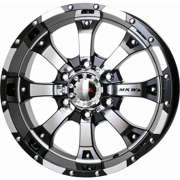 MKW MK-46 ホイール ダイヤカットグロスブラック 17インチ×8.0J MKW MK-46 ホイール ダイヤカットグロスブラック 17インチ×8.0J