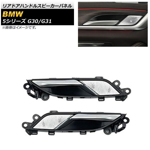 リアドアハンドルスピーカーパネル BMW 5シリーズ G30/G31 2017年02月〜 シルバー AP-IT1816 入数：1セット(2個)