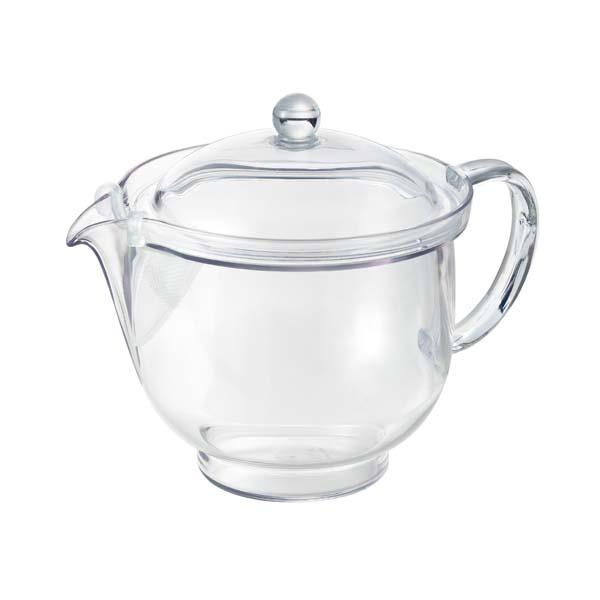 他サイト： 曙産業 クリアティーポット クリップメッシュ L 480ml 落としても割れない！お茶の様子が良く見えるクリアな本体！ TW-3754の商品画像