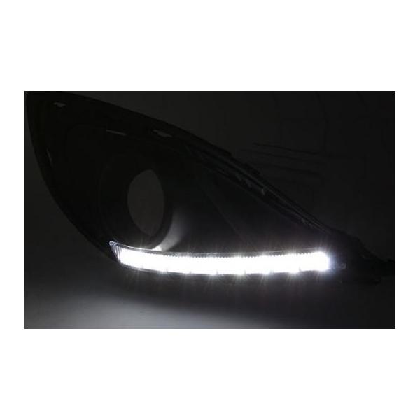 適用: マツダ MAZDA2 12-14 LED DRL フォグ ランプ デイタイム ランニング 高光度 ガイド ライト 35W ホワイト 5500K AP-A