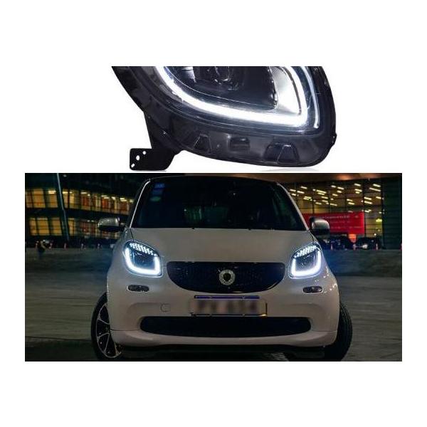 LED ヘッドライト 適用: メルセデスベンツ/MERCEDES BENZ スマート/SMART フォーツー用 2015 2016 2017 2018 LED 