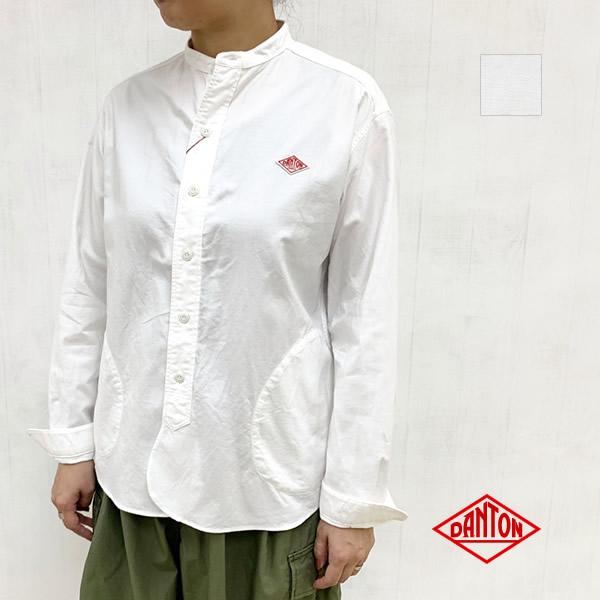 ダントン Danton レディース Oxford バンドカラー ノーカラー シャツ Jd 3606yox White 21春 新入荷 Buyee Buyee Japanese Proxy Service Buy From Japan Bot Online