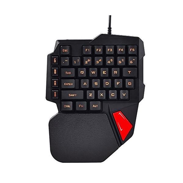 Felicon ゲーミングキーボードk108 片手キーボード ゲーミングキーパッド 左手 Usbキーボード Led ブラック Yahoo あぱらぎ屋 通販 Yahoo ショッピング