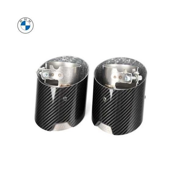 BMW純正 M Performance テールパイプ カバー(カーボン)(２個