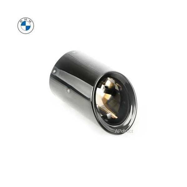 BMW純正 テールパイプ トリム (ブラック・クローム) マフラーカッター (1個) (G20/G21/G22/G23/G26) (後期)