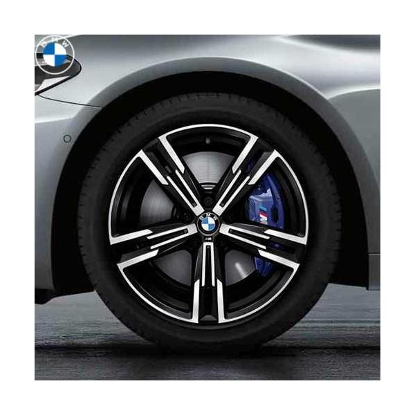 BMW純正 M ライト・アロイ・ホイール・ ダブルスポーク・スタイリング848M バイカラー（ジェット・ブラック）(8.5J X 18  ET:40)(G42/