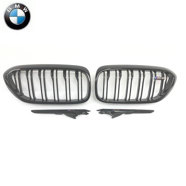  F90 M5 純正キドニーグリル•サイドギル BMW BMW純正 ブラック キドニー グリル＆ブラック サイド ギル セット