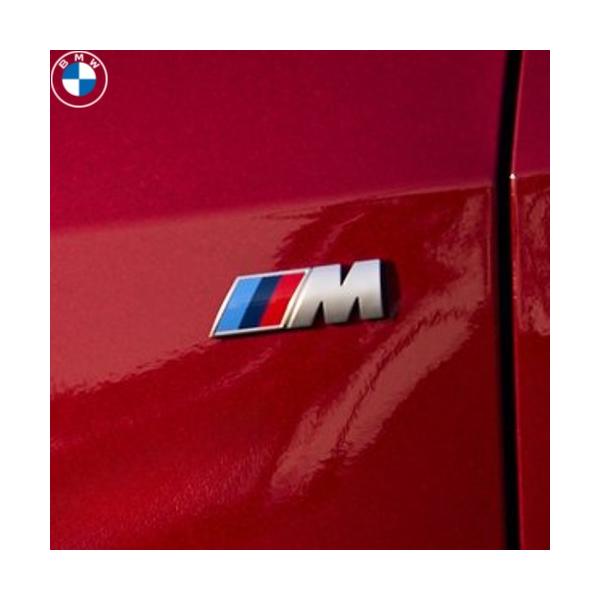 BMW純正 "M" エンブレム (マットシルバー) (F74)