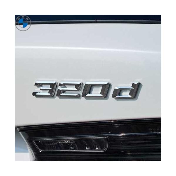 BMW純正 G20 G21 M340i用 セリウムグレーモデルレター エンブレム BMW