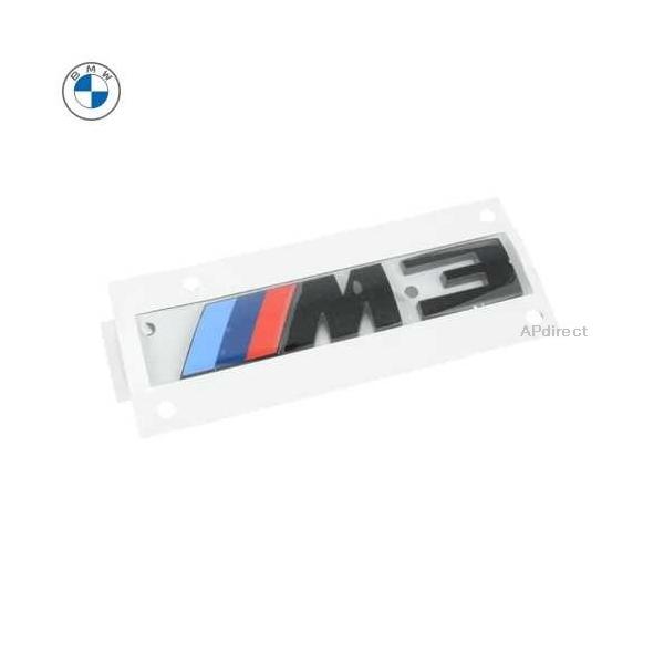 BMW純正 "M３" エンブレム(ブラック)