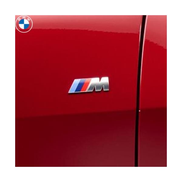 BMW純正 "M" エンブレム (マットシルバー) (G22/G23/G26) (後期)
