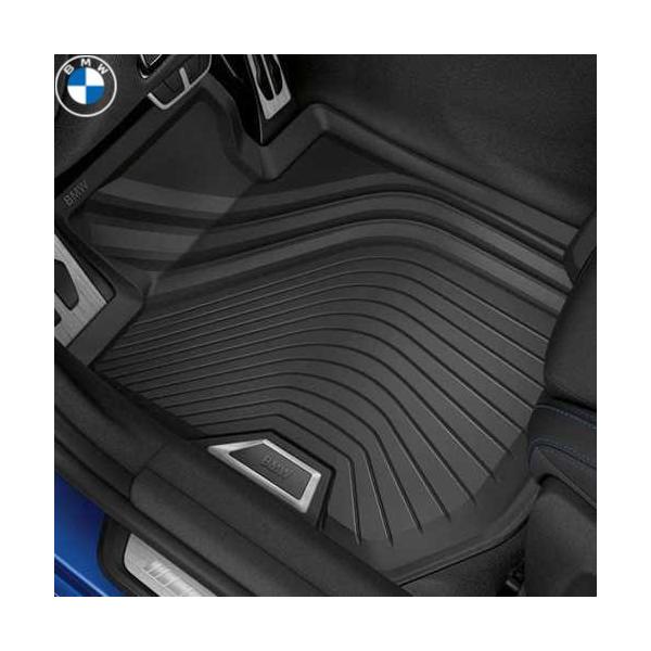 BMW純正 オール・ウェザー・フロアー・マット（ブラック）(フロント)（左ハンドル車用）(G20/G21/G22/G23/G80/G81/G82/G83)