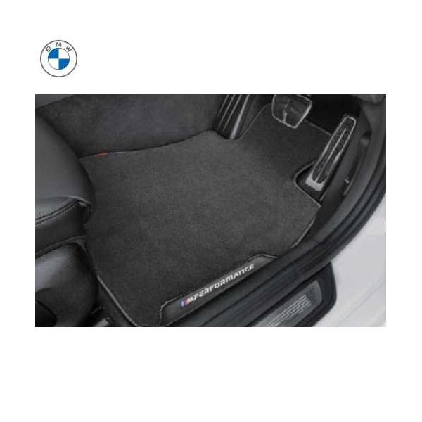 BMW純正 M performance フロアーマットセット(ベロア)(フロント・リヤ)（右ハンドル車用）(G22/G82)