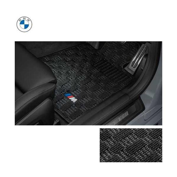 BMW BMW純正 M フロア・マット・セット (ブラック/グレー) (フロント