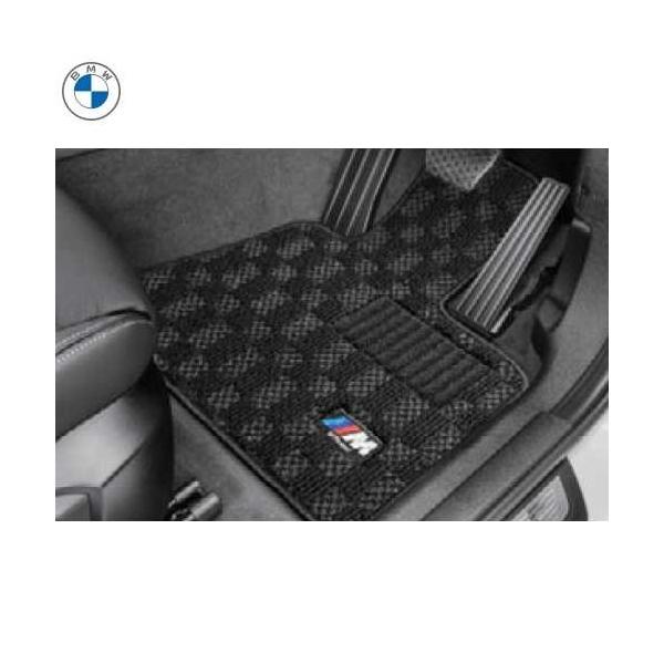 BMW純正 M フロア・マット・セット（ブラック/グレー）（右ハンドル車用）(F26 X4)