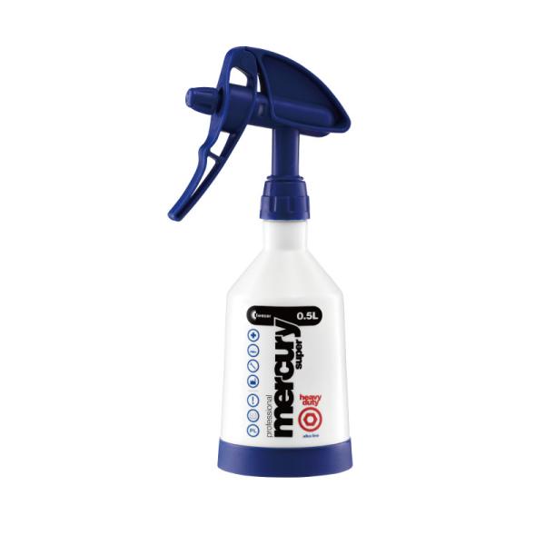 カサール(KWAZAR)MERCURYシリーズ　マーキュリーアルカライン0.5L　アルカリ性液剤対応のダブルアクショントリガースプレー　洗車　洗車セット　霧吹き