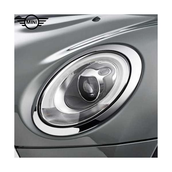 BMW MINI純正 ヘッド ライト リング “クローム”（F54