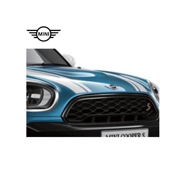 MINI MINI純正 ボンネット・ストライプ（ホワイト）（F60