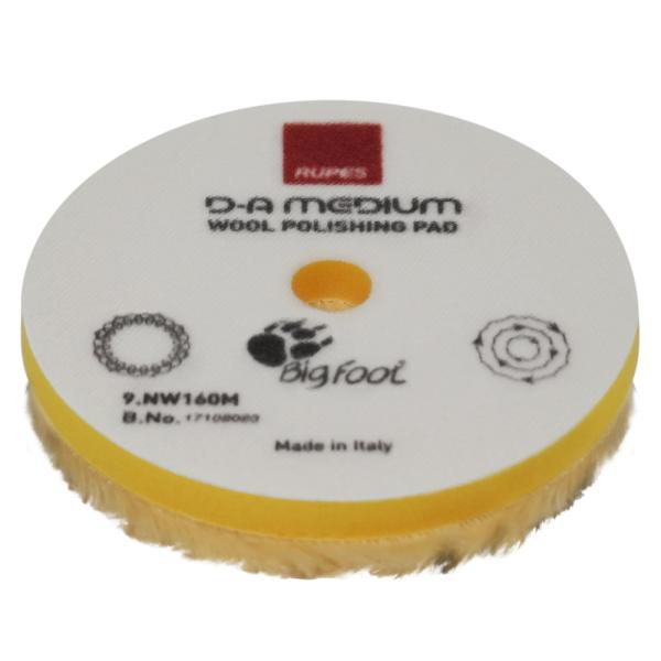 RUPES�i���y�X�j �r�b�O�t�b�g D-A �E�[���|���b�V���O �p�b�h 160mm �C�G���[�iFINE�j�^�J�[�|���b�V���O�i�Ԗ����j ���i�摜