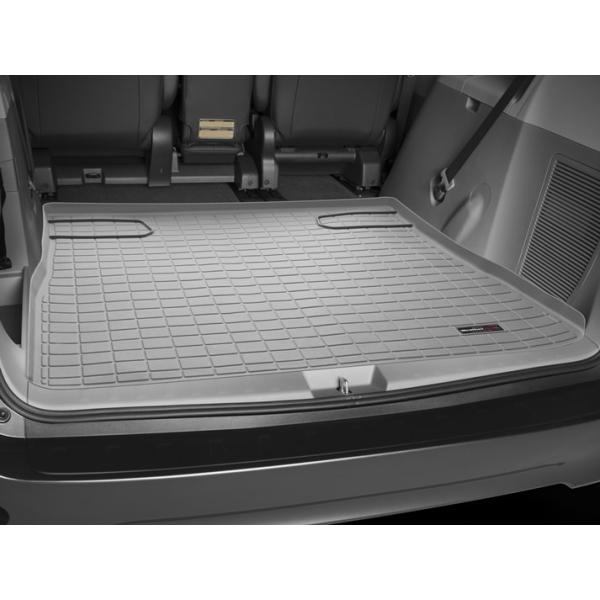 【WeatherTech正規輸入元】トヨタ シエナ(2011〜2018年)カーゴライナー/ラゲッジマット(グレー)