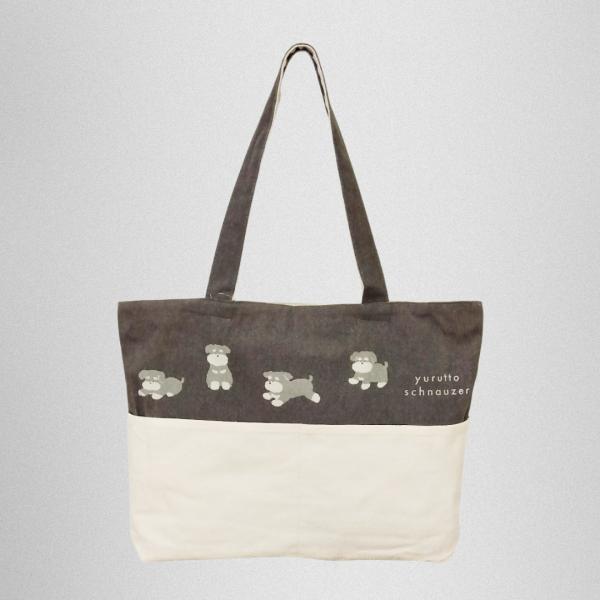 Mintinn ポケット A4横型 トートバッグ 25093 ゆるっとルーク : 銀座