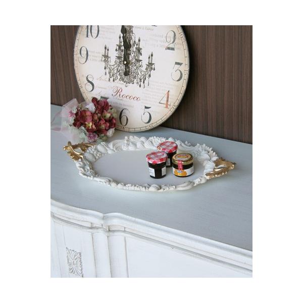 イタリア製のアンティーク風フルーツトレイ キッチン エレガント 果物