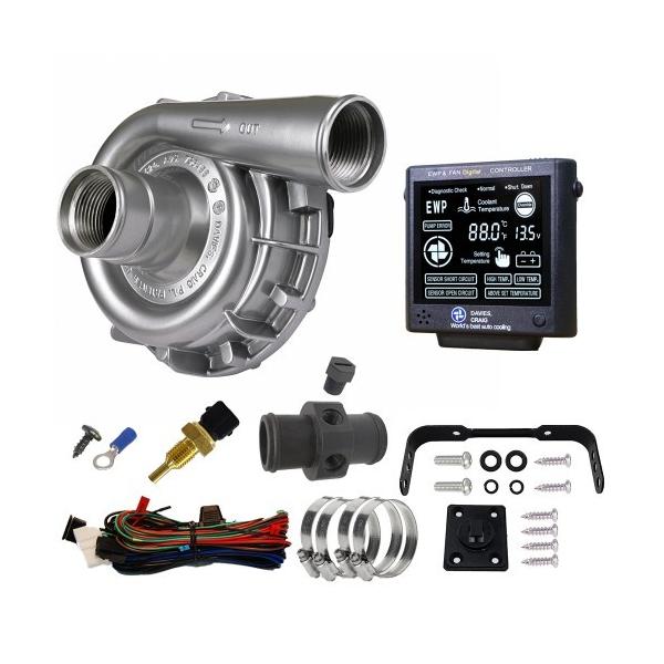 電動ウォーターポンプEWP115アルミ合金製&コントローラー付(PWM制御