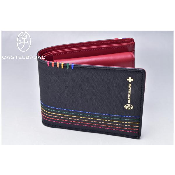 カステルバジャック CASTELBAJAC イケテイ シェスト小物 クリスマス限定色 二つ折り財布 CASTELBAJAC（カステルバジャック） イケテイ シェスト小物 クリスマス