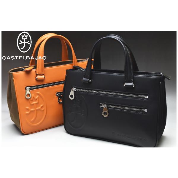 【美品】カステルバジャック ドライビングトートバッグ トリエⅡ レザー ブラック レザードライビングトートバッグ ＜トリエⅡ＞ | カステルバジャック