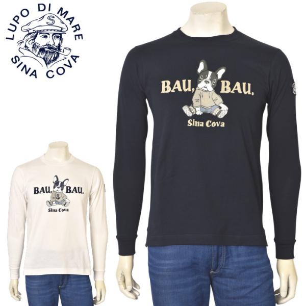 【送料無料】【メール便対応】Tシャツ メンズ シナコバ ジェノバ SINACOVA GENOVA 2025 秋冬 新作 25220010 SINA COVA（シナコバ） SINACOVA 2025秋冬新作 メンズ 長袖Tシャツ