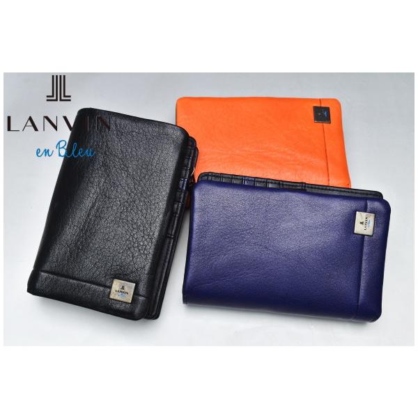 ランバンオンブルー LANVIN en Bleu イケテイ マルセイユ小物 L字ファスナーセミ長財布 LANVIN en Bleu ランバンオンブルー イケテイ マルセイユ小物 L字