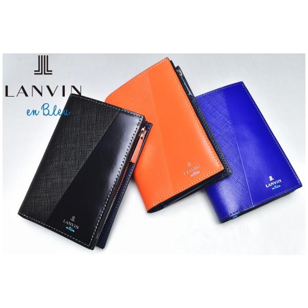 ランバンオンブルー LANVIN en Bleu イケテイ パーシャル小物 L字ファスナーセミ長財布 aplaton_555614