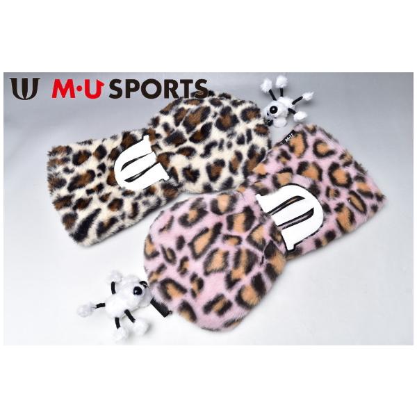 新品同様　MUスポーツ　ドライバー　ヘッドカバー付　レディース M・U SPORTS MUスポーツ ゴルフ 2024秋冬新作 レディース ドライバー