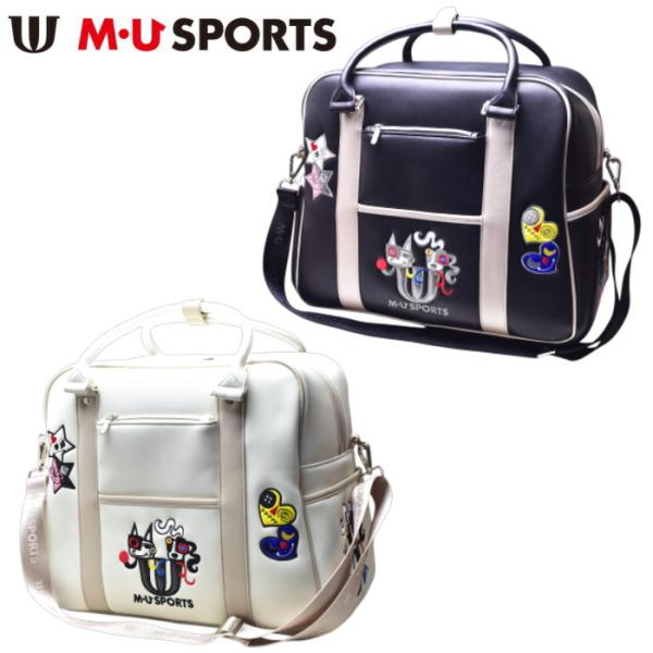 30％OFFセール！ MUスポーツ M・U SPORTS ゴルフ 2025春夏新作 ユニセックス メンズ レディース ボストンバッグ アウトレット