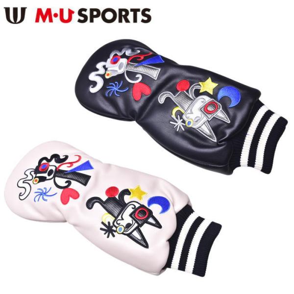 MUスポーツ M・U SPORTS ゴルフ 2025秋冬新作 ユニセックス メンズ レディース ドライバーヘッドカバー M・U SPORTS MUスポーツ ゴルフ 2025春夏新作 レディース ドライバー