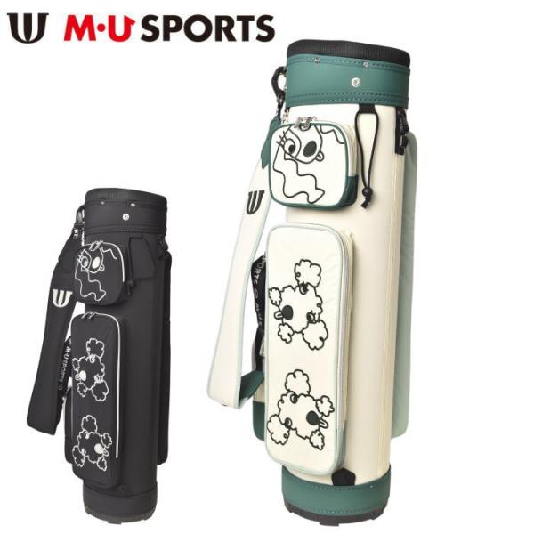 M・U SPORTS   のバック キャディバッグ メンズ レディース MUスポーツ エムユー スポーツ M.U