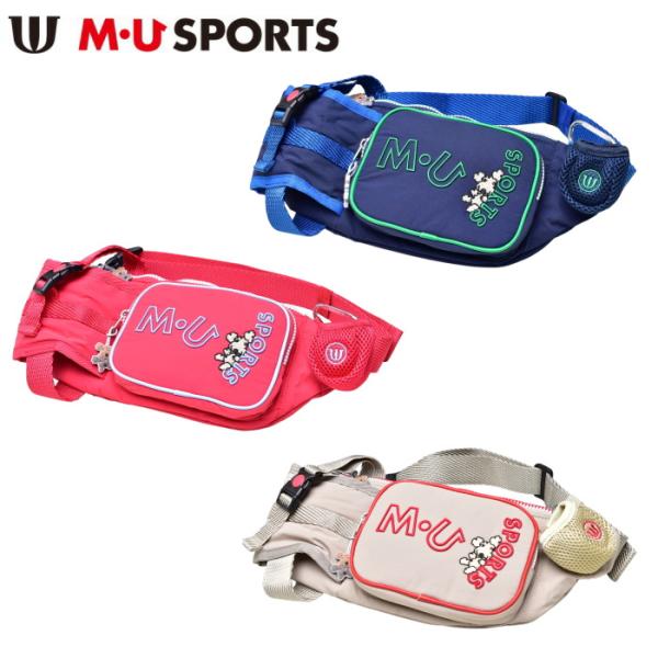 MUスポーツ M・U SPORTS ゴルフ 2026春夏新作 レディース ウエストポーチ