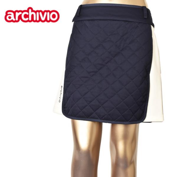 ♡アルチビオ♡2023年秋冬　ロゴキルト　中綿スカート　超美品 ♡アルチビオ♡2023年秋冬 ロゴキルト 中綿スカート 超美品