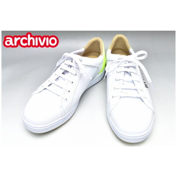 archivio アルチビオ ゴルフ 2023秋冬新作 メンズ 牛革 ゴルフシューズ