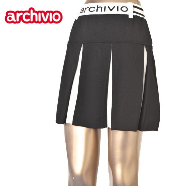 50％OFFセール！ アルチビオ archivio ゴルフ 2024春夏新作 レディース ニットプリーツスカート 服 ゴルフウェア archivio（アルチビオ） 50％OFFセール！ ゴルフ 2024春夏新作