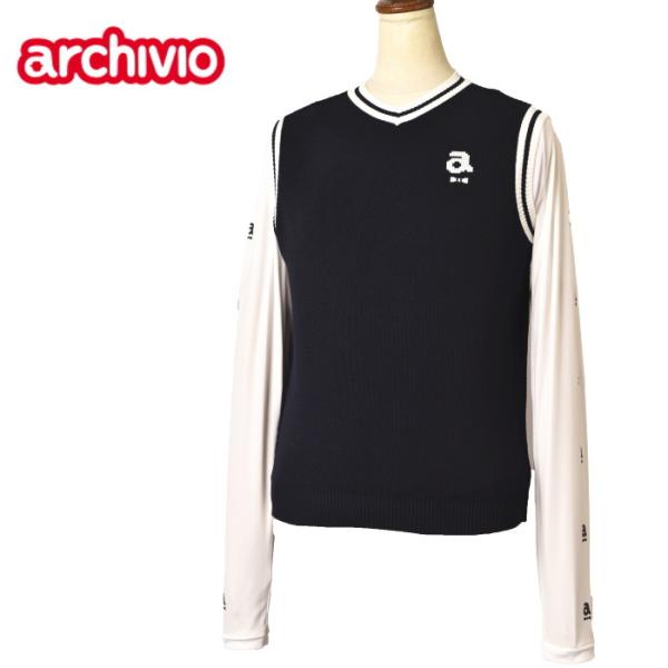 アルチビオ ベスト&スカート セットアップ 2023年モデル　最終お値下げ‼️ archivio 50％OFFセール！ アルチビオ ゴルフ 2024春夏新作 レディース