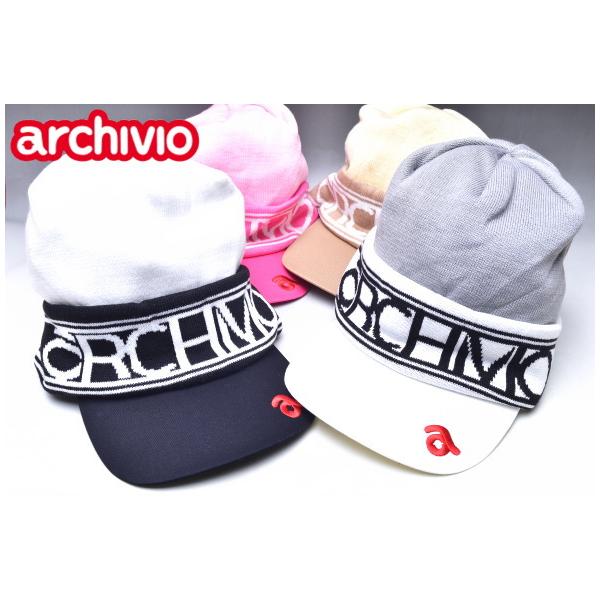 archivio - 【新品】アルチビオ ニット帽 ニットキャップ  ブラック archivio 40％OFFセール！ アルチビオ ゴルフ 2024秋冬新作