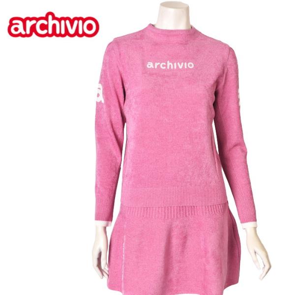 A/Wアルチビオ(１７６００)ハイネック　プルオーバー　４０ archivio 40％OFFセール！ アルチビオ ゴルフ 2024秋冬新作