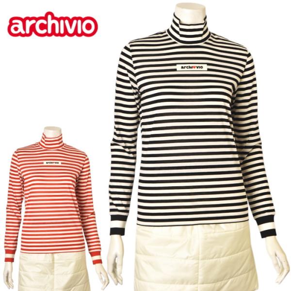 【新品　タグ付き】アルチビオ　ハイネックプルオーバー archivio アルチビオ ゴルフ 2025秋冬新作 レディース