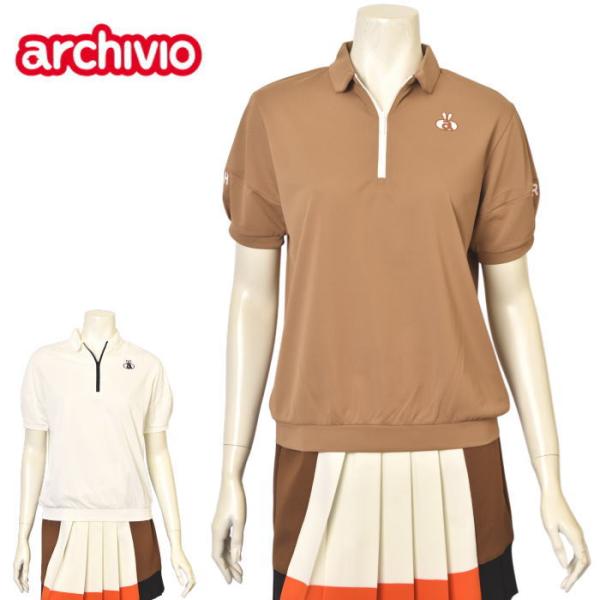 archivio（アルチビオ） ゴルフ 2025秋冬新作 レディース 半袖ハーフ