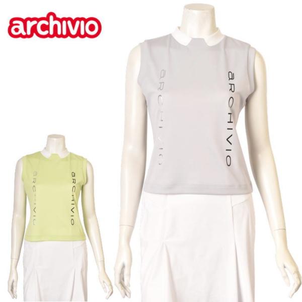 30％OFFセール！ アルチビオ archivio ゴルフ 2026春夏新作 レディース ノースリーブプルオーバー ハイネックシャツ 服 ゴルフウェア アウトレット【platon】
